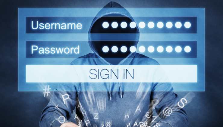trucco password persa